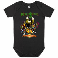 Heavysaurus (Pommesgabel) - Baby bodysuit, black,...