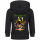 Heavysaurus (Pommesgabel) - Baby zip-hoody, black, multicolour, 68/74