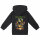 Heavysaurus (Pommesgabel) - Baby zip-hoody, black, multicolour, 68/74