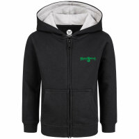 Heavysaurus (Pommesgabel) - Kids zip-hoody, black, multicolour, 128