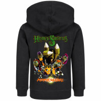 Heavysaurus (Pommesgabel) - Kids zip-hoody, black, multicolour, 128