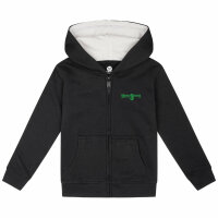 Heavysaurus (Pommesgabel) - Kids zip-hoody, black, multicolour, 128