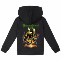 Heavysaurus (Pommesgabel) - Kids zip-hoody, black, multicolour, 128