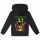 Heavysaurus (Pommesgabel) - Kids zip-hoody, black, multicolour, 128