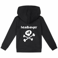 headbanger - Kids zip-hoody