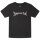 Immortal (Logo) - Kinder T-Shirt, schwarz, weiß, 128