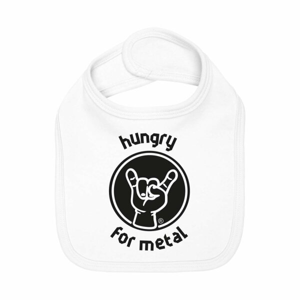 hungry for metal - Baby Lätzchen