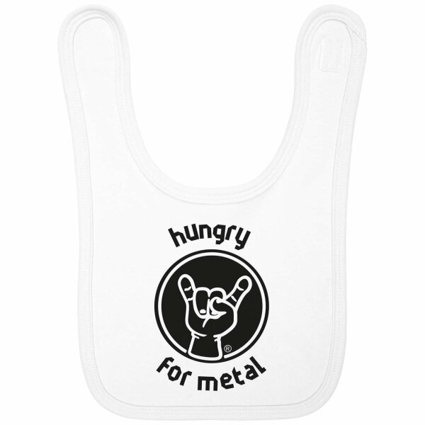 hungry for metal - Baby Lätzchen