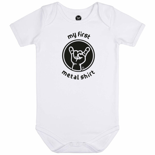 my first metal shirt - Baby bodysuit