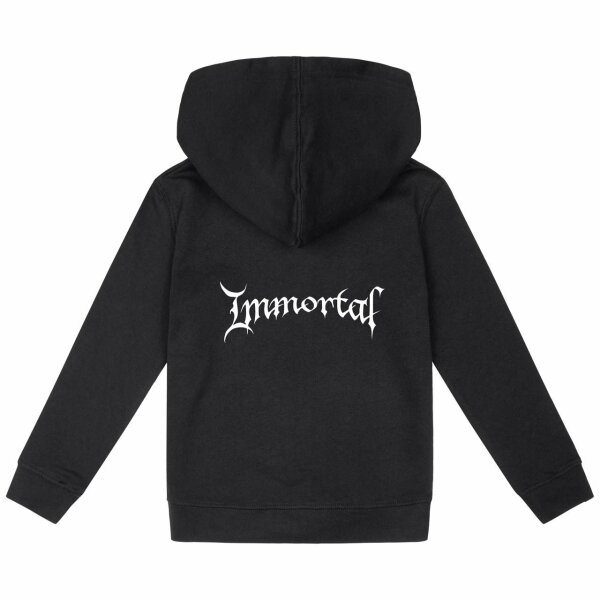 Immortal (Logo) - Kinder Kapuzenjacke