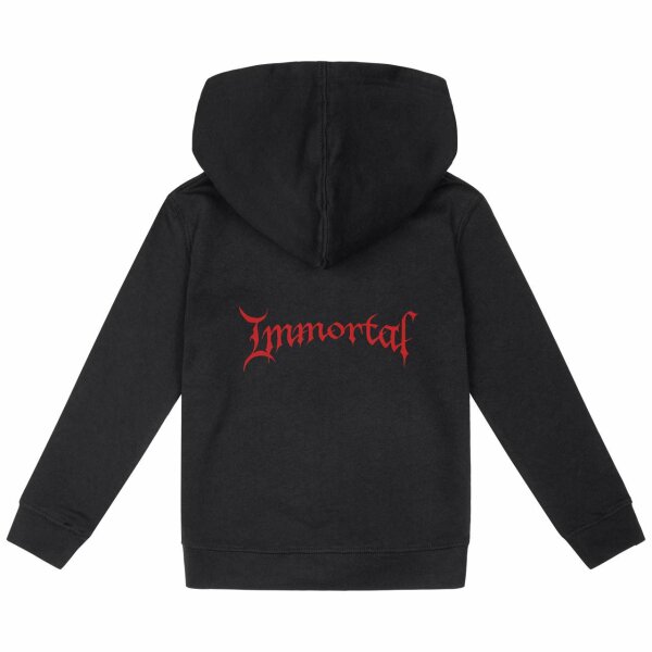 Immortal (Logo) - Kinder Kapuzenjacke