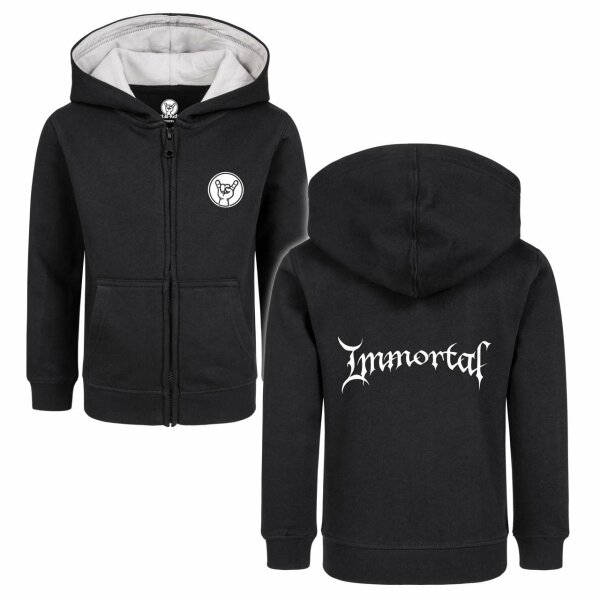 Immortal (Logo) - Kinder Kapuzenjacke