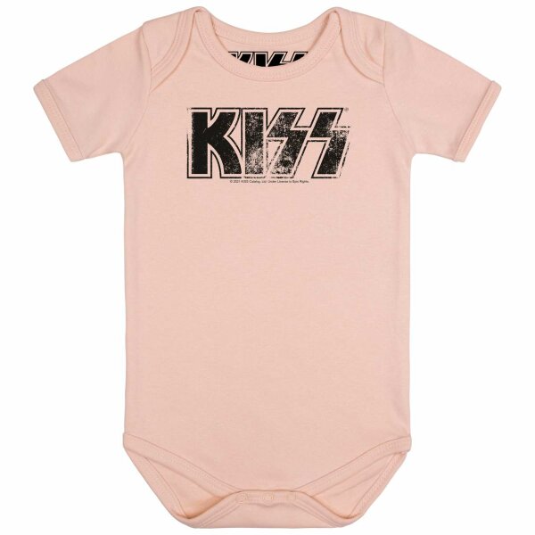 KISS (Distressed Logo) - Baby Body