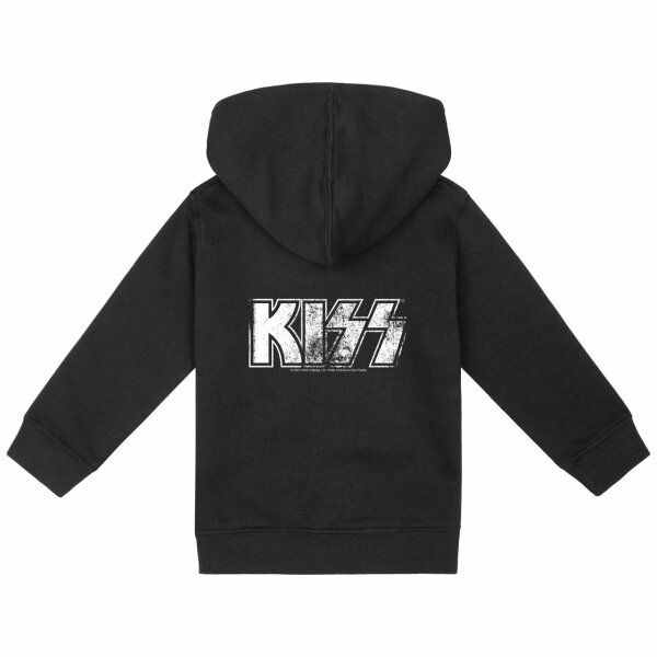 KISS (Distressed Logo) - Baby Kapuzenjacke