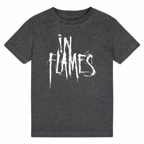 In Flames (Logo) - Kinder T-Shirt