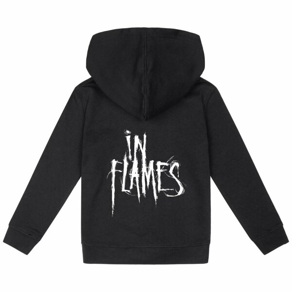 In Flames (Logo) - Kinder Kapuzenjacke