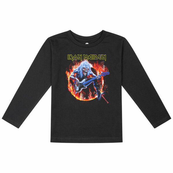 Iron Maiden (Fear Live Flame) - Kinder Longsleeve