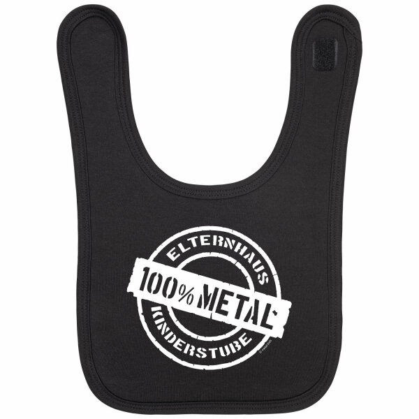 Elternhaus: Metal - Baby bib