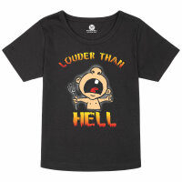 louder than hell - Girly Shirt