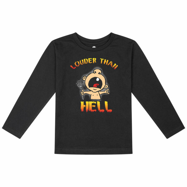 louder than hell - Kids longsleeve