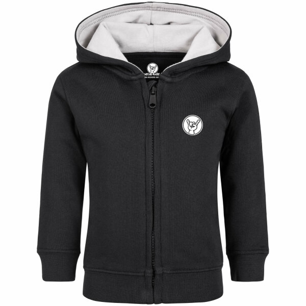 louder than hell - Baby zip-hoody