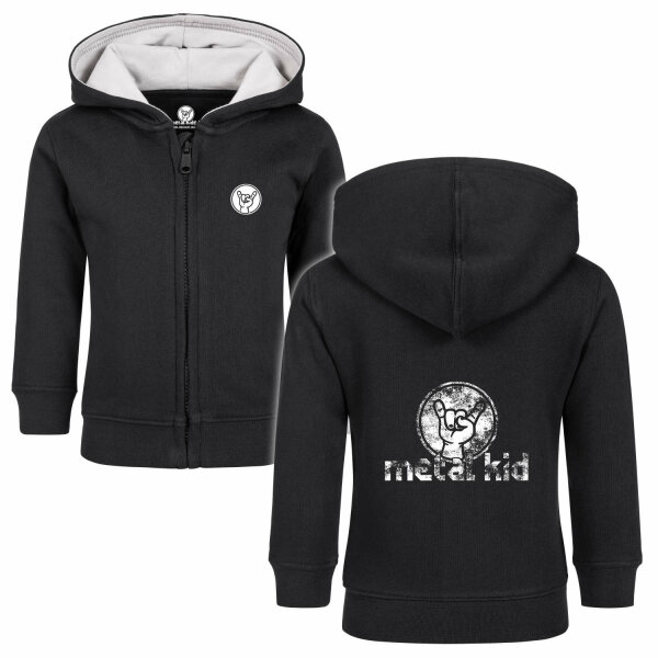 metal kid (Vintage) - Baby zip-hoody