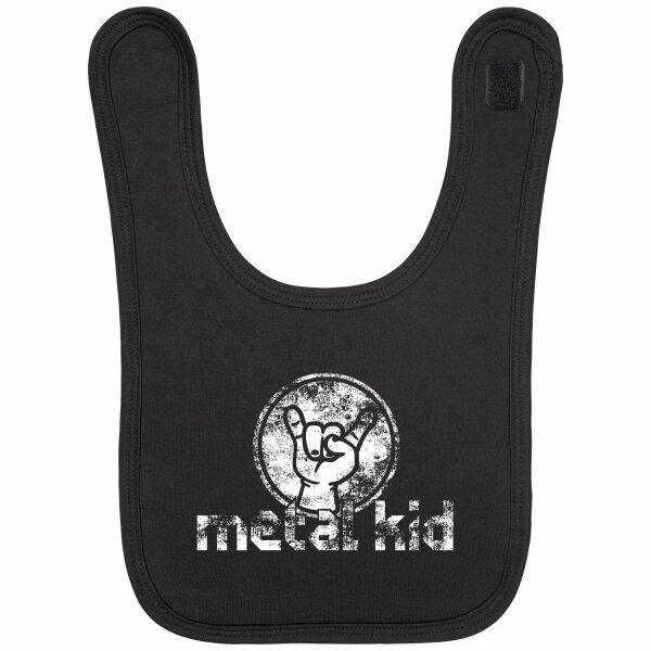 metal kid (Vintage) - Baby bib