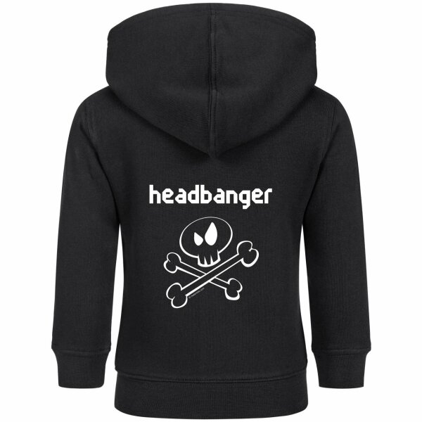 headbanger (invers) - Baby zip-hoody