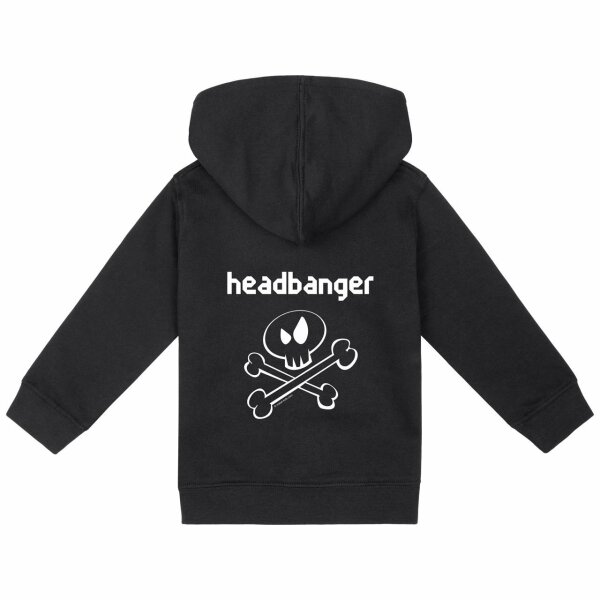 headbanger (invers) - Baby zip-hoody