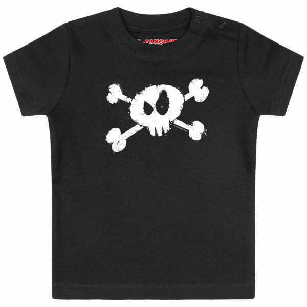 Splashed Skull - Baby T-Shirt