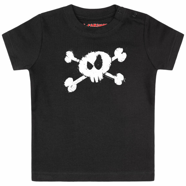Splashed Skull - Baby t-shirt