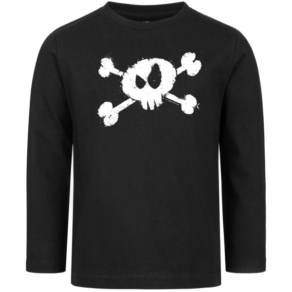 Splashed Skull - Kinder Longsleeve