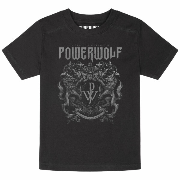 Powerwolf (Crest) - Kinder T-Shirt