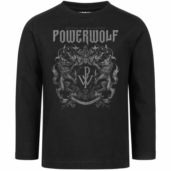 Powerwolf (Crest) - Kids longsleeve