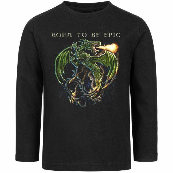 born to be epic - Kids longsleeve