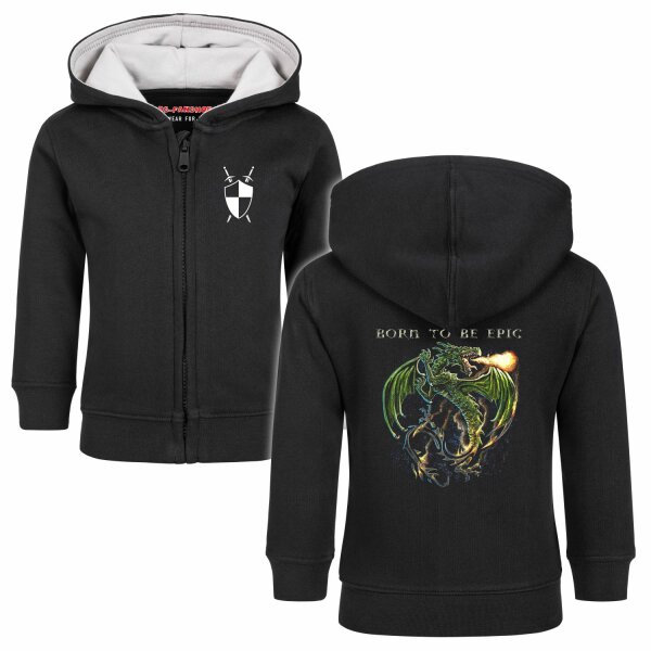 born to be epic - Baby zip-hoody