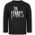 In Flames (Logo) - Kids longsleeve, black, white, 140