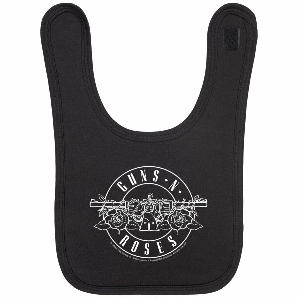 Guns n Roses (Bullet - outline) - Baby bib