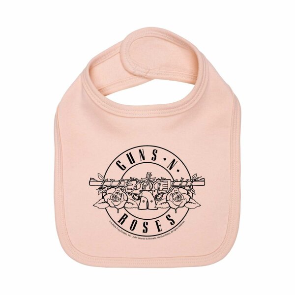 Guns n Roses (Bullet - outline) - Baby bib