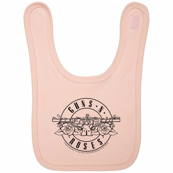 Guns n Roses (Bullet - outline) - Baby bib