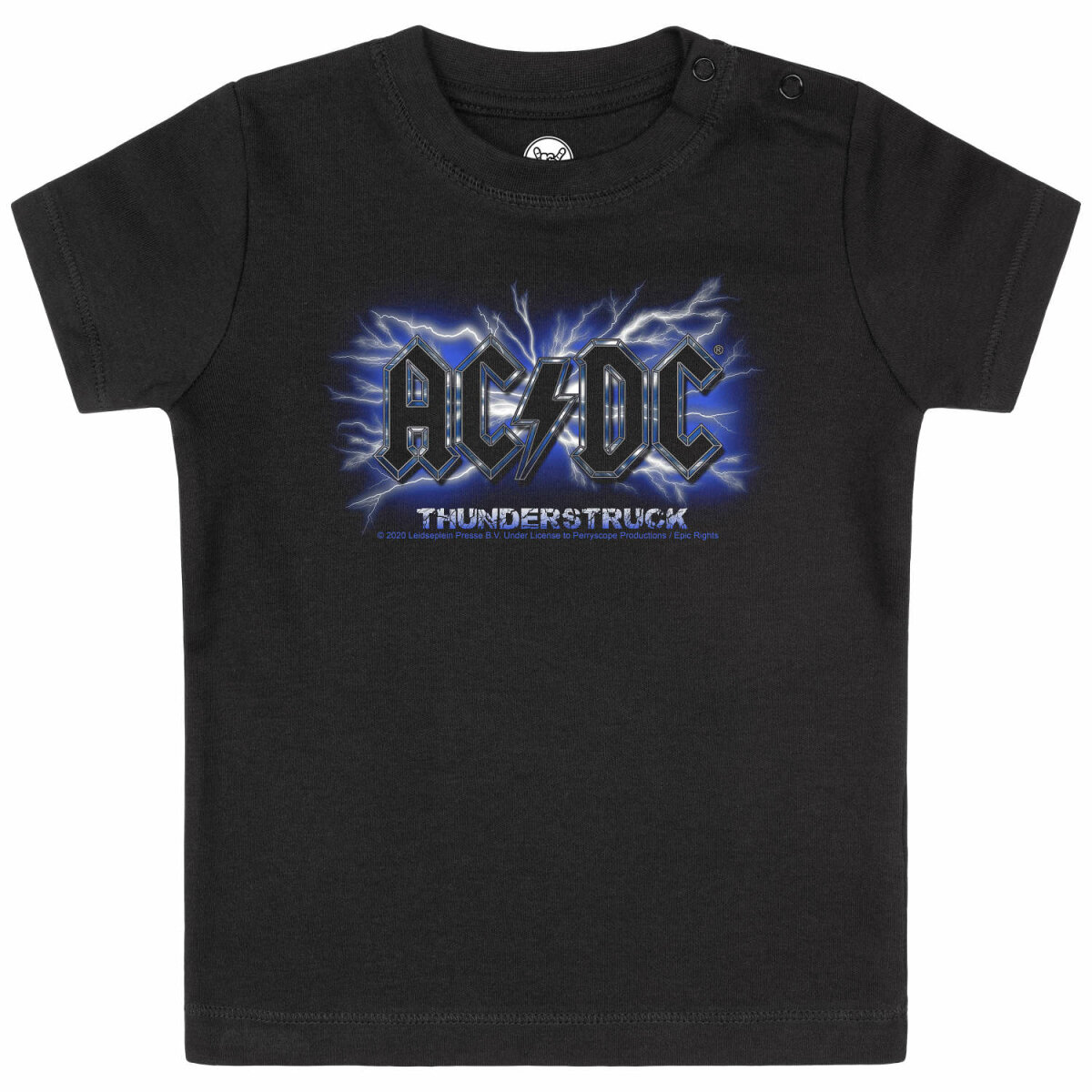 AC/DC Baby T-Shirt | Hol dir jetzt neue Babykleidung von metal-kids.co