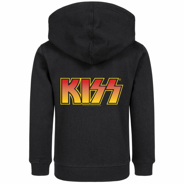 KISS (Logo) - Kinder Kapuzenjacke