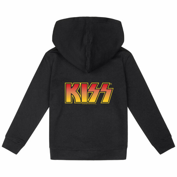 KISS (Logo) - Kinder Kapuzenjacke