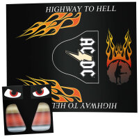 AC/DC (Highway to hell) - Bobby Car Aufkleberset