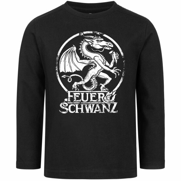 Feuerschwanz (Drache) - Kids longsleeve