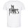 In Flames (Logo) - Kids t-shirt, white, black, 92