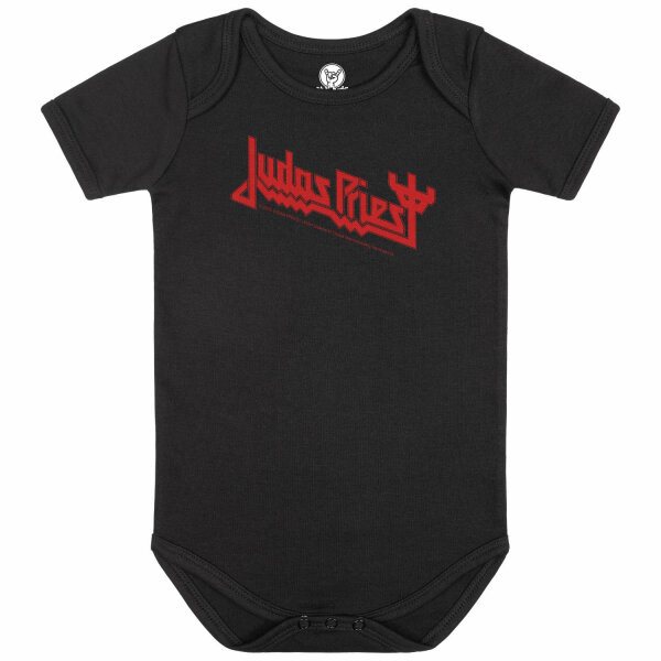 Judas Priest (Logo) - Baby Body, schwarz, rot, 56/62