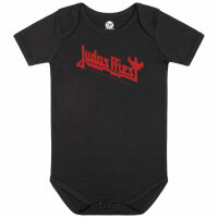 Judas Priest (Logo) - Baby Body - schwarz - rot - 56/62