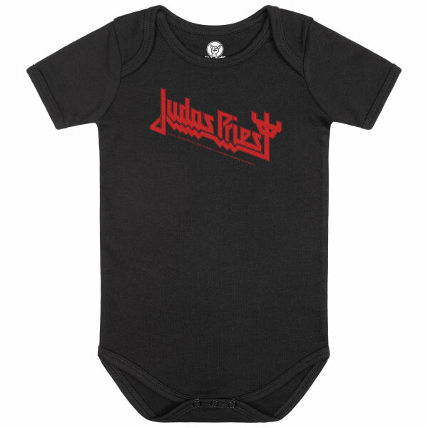 Judas Priest (Logo) - Baby Body, schwarz, rot, 68/74