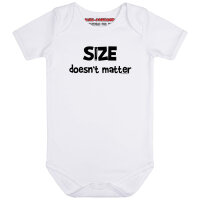 SIZE doesnt matter - Baby bodysuit